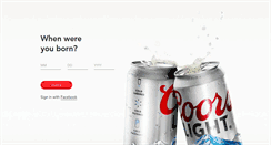 Desktop Screenshot of coorslight.com
